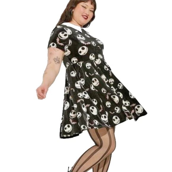Torrid Disney Nightmare Torrid Nightmare Before Christmas Dress Disney Dresses Nwt Torrid Nightmare Before Christmas Pockets